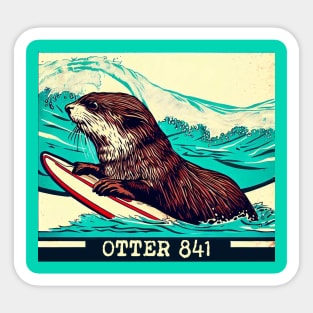 OTTER 841 Sticker